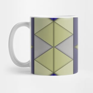 Origami Background In Retro Repeated Pattern Mug